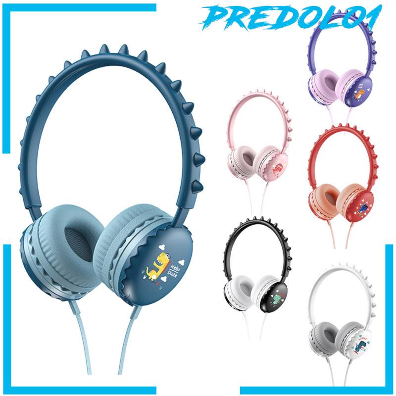 [PREDOLO1] Kids Wired Headphones Over Ear Lightweight Portable for Child