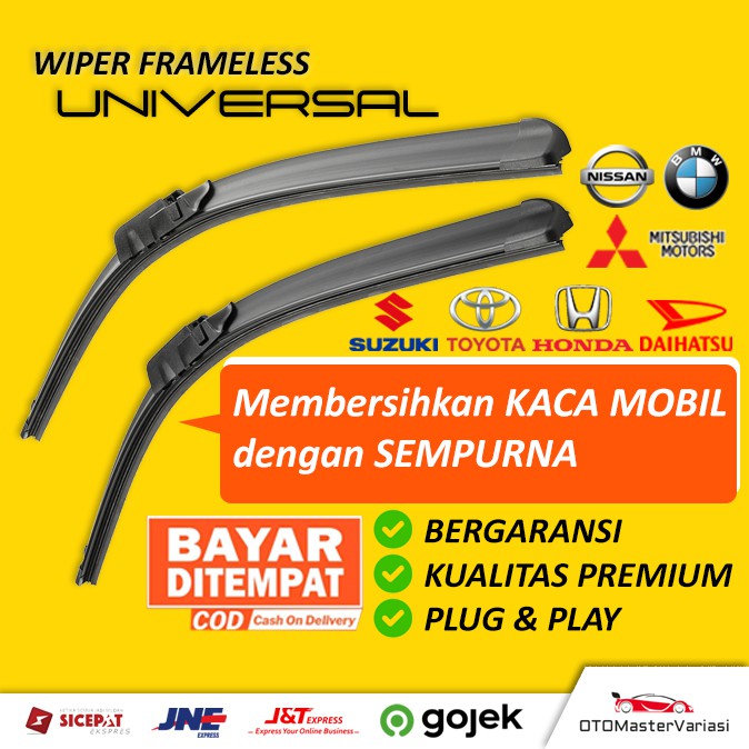 Wiper Kaca Mobil Frameless Mercedes Benz W202