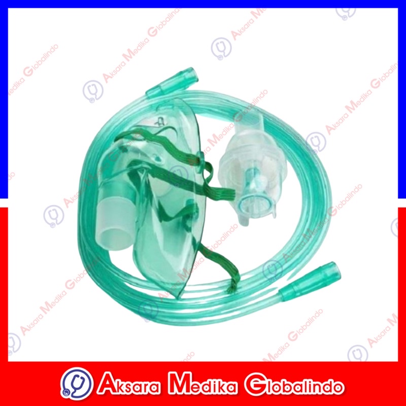 MASKER NEBULIZER DEWASA MASKER UAP #AMG