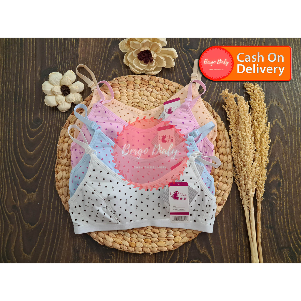 (BD) BRA REMAJA MINISETBRA PELAJAR MOTIF LUCU