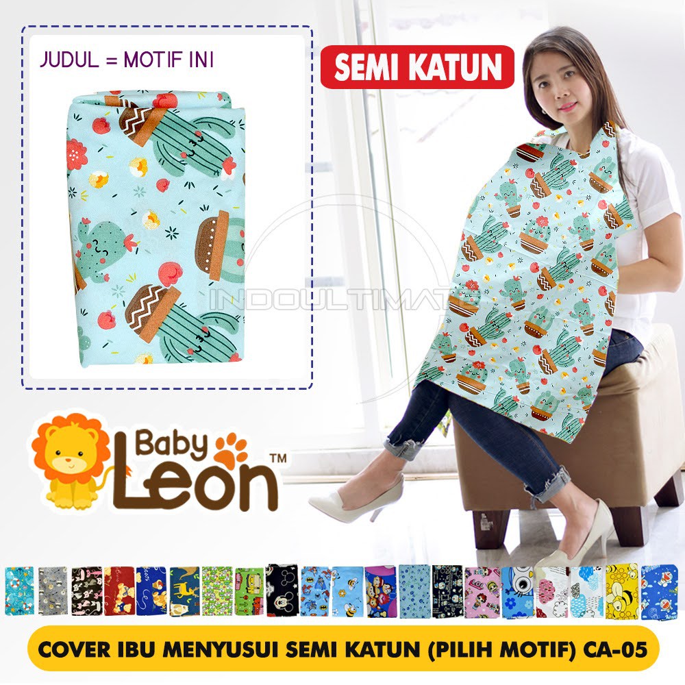 Cover Asi Ibu Menyusui Celemek Apron Ibu Menyusui Bayi Baju Penutup Menyusui MPASI Perlengkapan Bayi CA-05