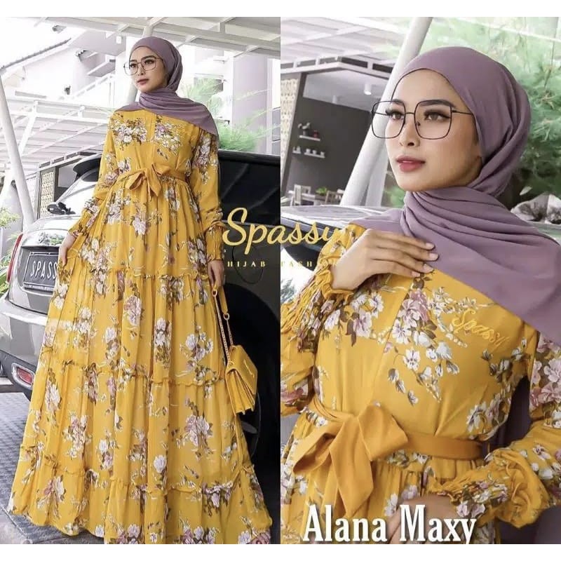 Gamis Monalisa Alana Maxi Bangkok