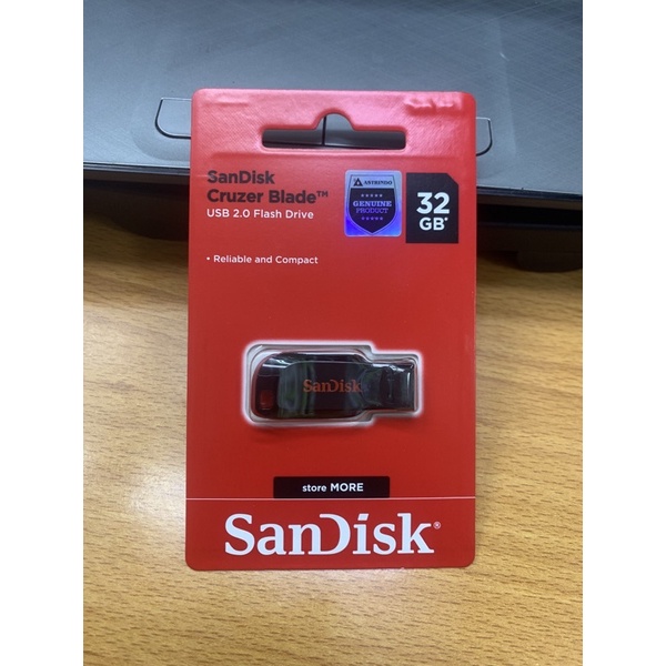 Sandisk Flasdisk 32gb Cruzer Blade CZ50 USB Flash Disk 32Gb