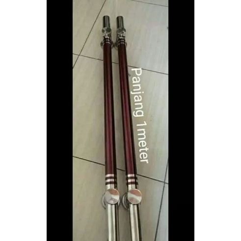 SATU PASANG HANDLE PINTU RUMAH TARIKAN PEGANGAN PINTU RUMAH STAINLESS PANJANG 1 METER