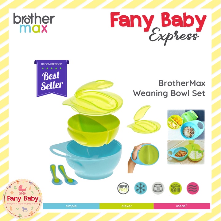 BROTHERMAX WEANING BOWL SET