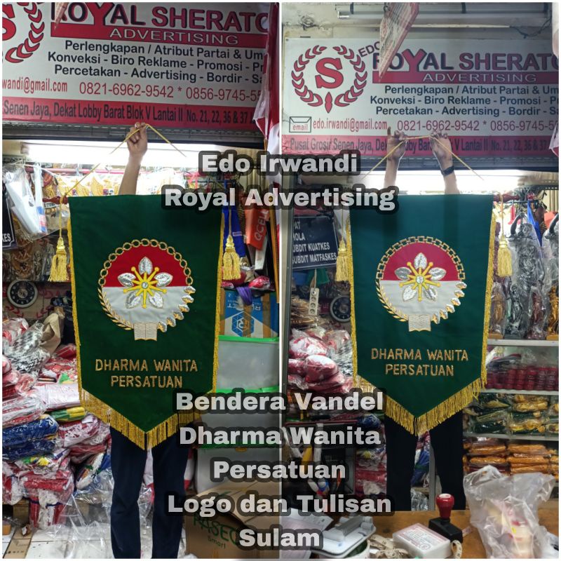 

Bendera Vandel Dharma Wanita Persatuan Sulam Bendera Pataka Sulam Dharma Wanita Persatuan Bendera Ruangan Dharma Wanita Persatuan Sulam Ready Stock Berkualitas