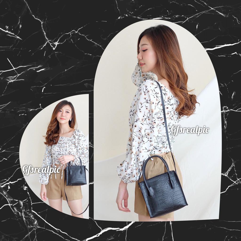 TAS SLEMPANG HEISO CROCO BAG