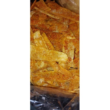 

keripik singkong sebit pedas cemilan gurih enak