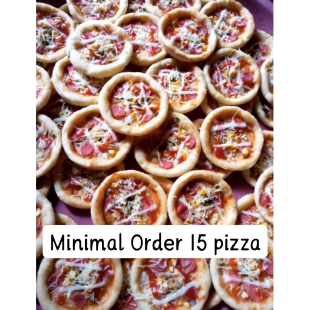 

Pizza Mini Dapur Kurnia New, minimal order 15 pizza