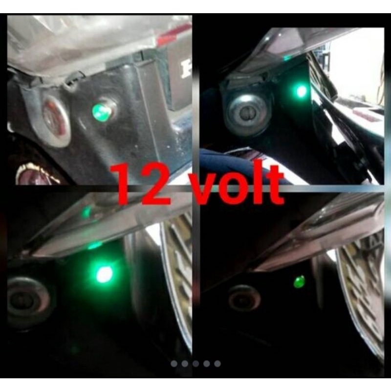 Lampu LED indikator kedap kedip 5mm Rainbow