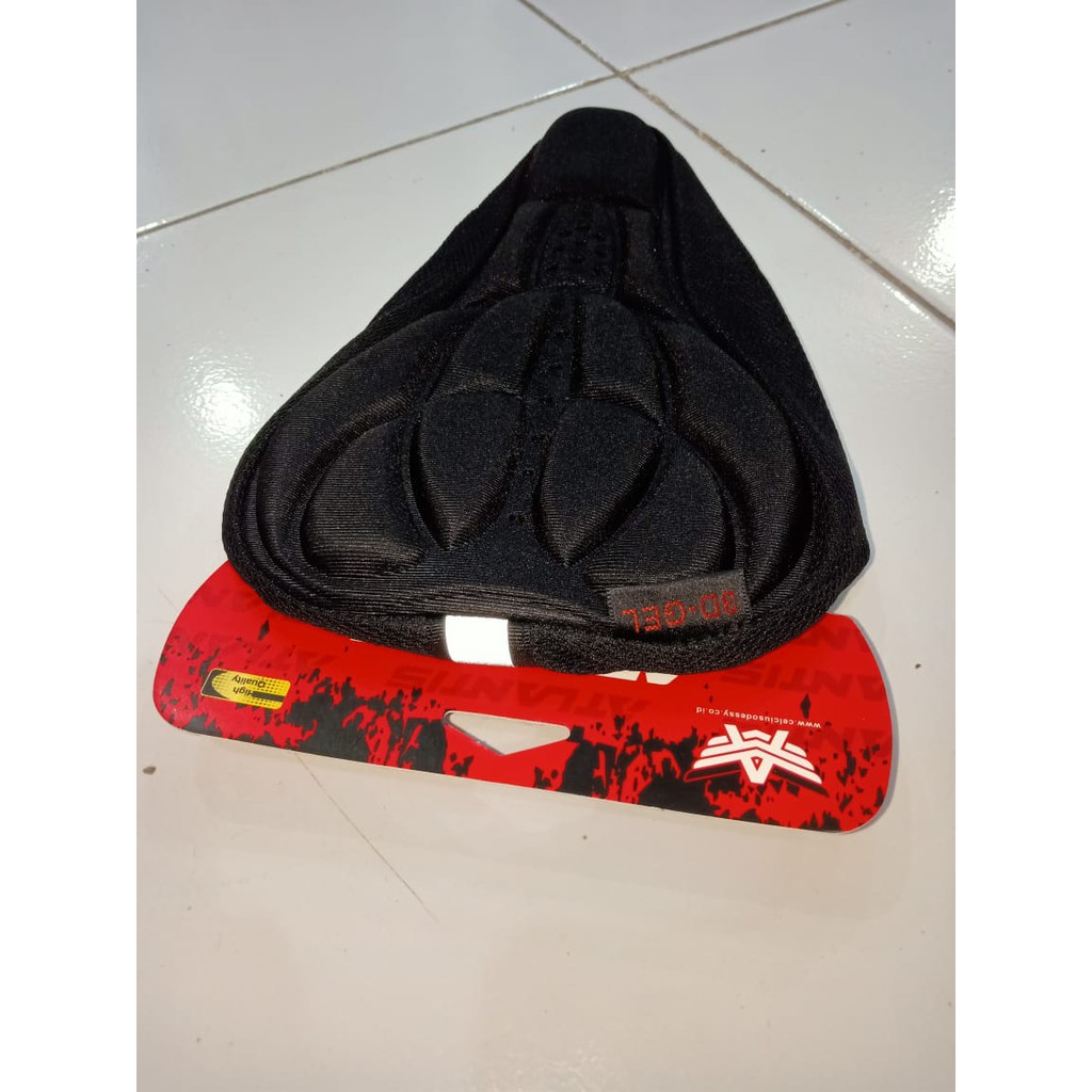 sadel cover, sarung sadel sepeda Atlantis 3D Premium Gel