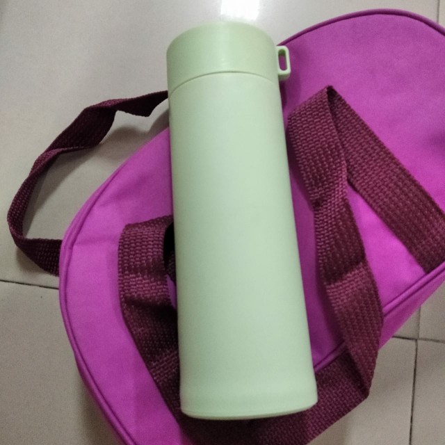 Botol Minum Kaca Love Kaktus Lucu