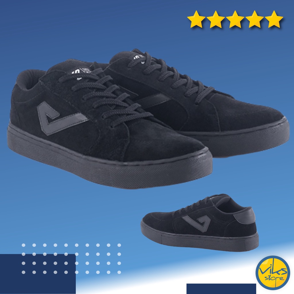 Sepatu Sneakers Pria Cowok Tali Style Casual Unisex Distro Kuzatura Suede Lokal Premium Elegan