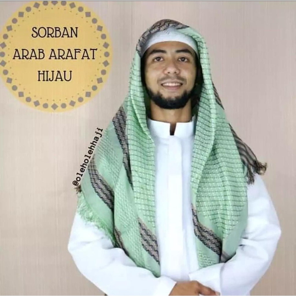 Sorban Surban Arab Arafat Sorban Tenun Murah Oleh Oleh Haji Umroh