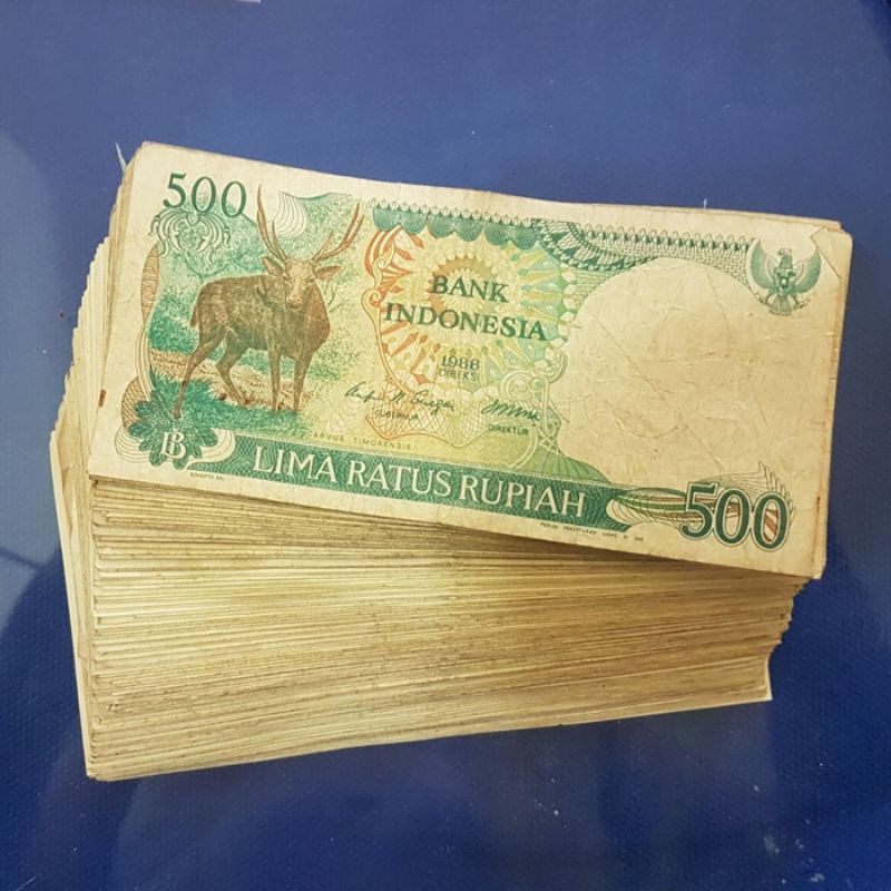 UANG MAHAR 500 RUPIAH RUSA 1988
