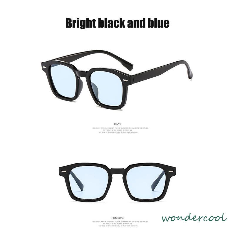 Kacamata Candy Color Pria/Wanita Sunglasses Fashion Korea Kacamata Hitam kacamata hitam pria wanita gaya trendy korean fashion-Won