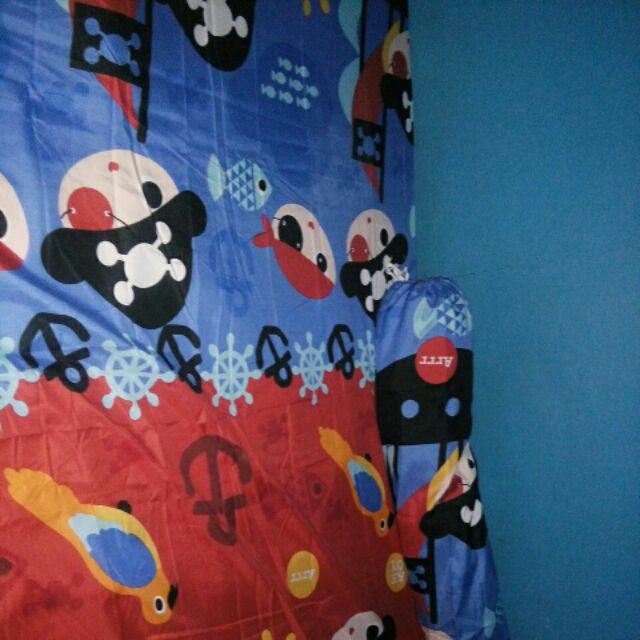 Sprei Lady Rose 120*200 Stitch Guitar , Pawpatrol , Rabbitstar,astrobear