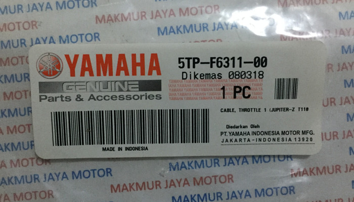 Tali, Kabel Gas Jupiter-Z Lama YGP (Asli)