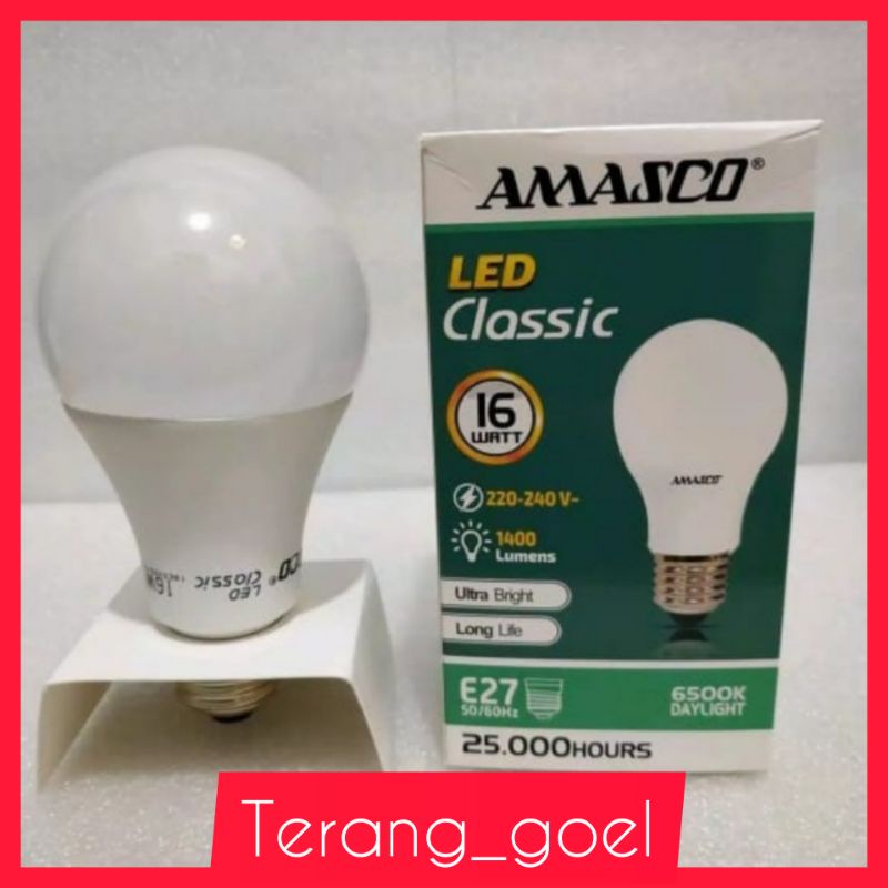 Lampu Led Classic 16 watt Amasco