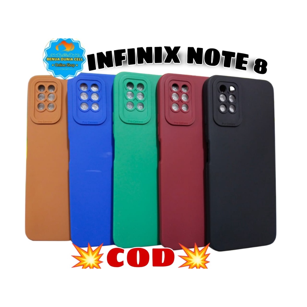 INFINIX NOTE 8, NOTE 10 - SOFTCASE PRO KAMERA PC INFINIX NOTE 10 // NOTE 8 - BDC