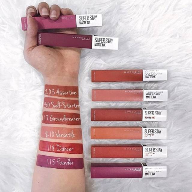 ☘️ CHAROZA ☘️ MAYBELLINE SUPERSTAY / Super Stay Matte Ink (PART-II)