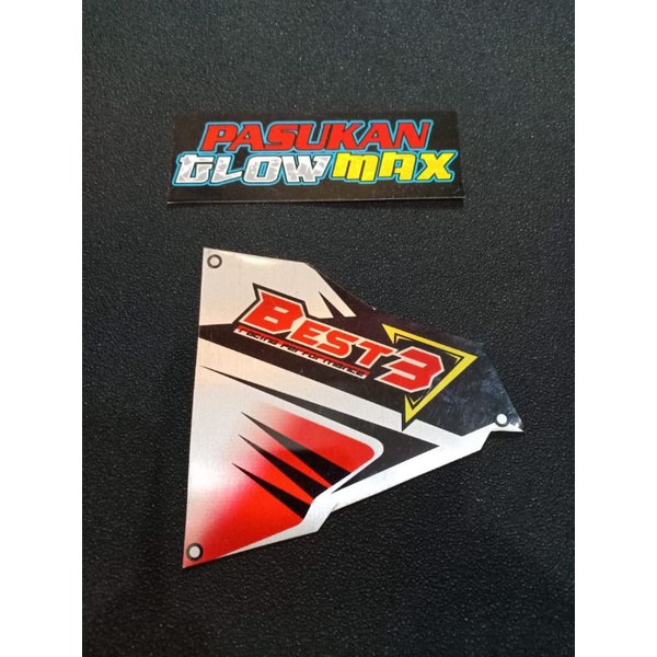 Emblem knalpot best3 bukan dos kawahara