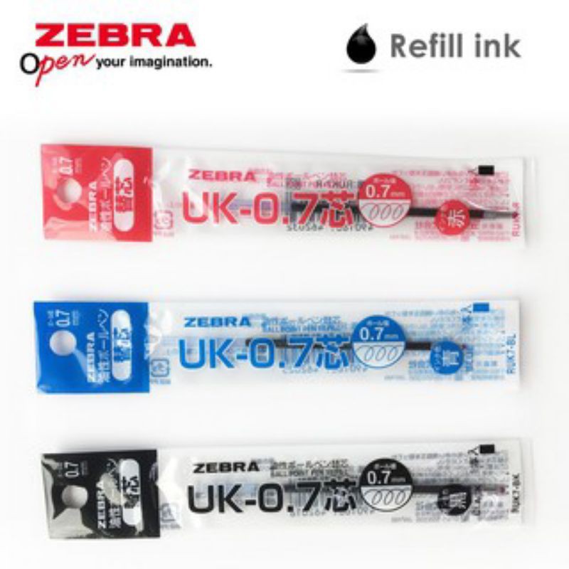 

Refill UK / Isi Ulang Pulpen Zebra ZX-3C