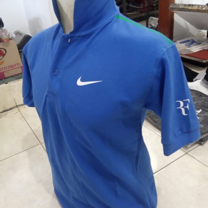 FASHION PRIA ATASAN PRIA KK128 ROGER FEDERER NIKE POLO SHIRT HIGH QUALITY