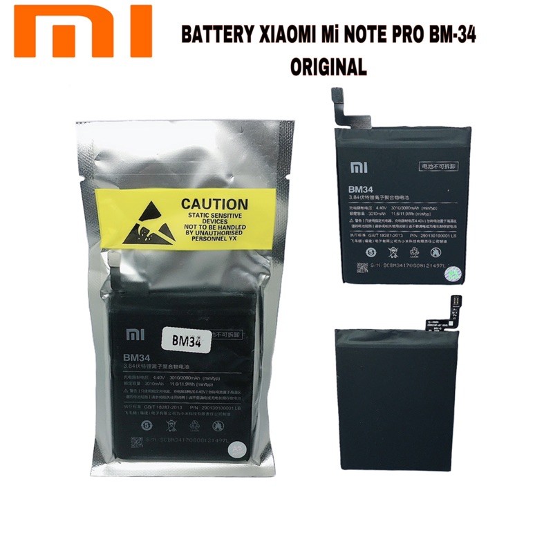 BATTERY BATERAI XIAOMI BM22/ BM34/ BM36/ BM37/ BM38/ BM39/ BM48/ BM4A ORIGINAL 99