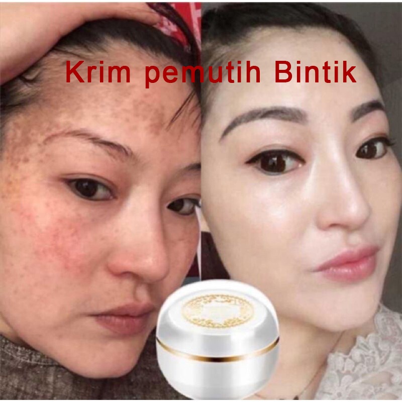 Krim pemutih Bintik Krim Pemutih Krim Pemutih wajah Krim Penghilang Melasma 30G Pemutih Efektif Peng
