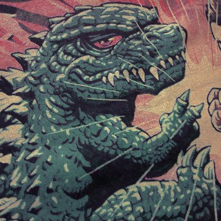 Aho Kid Kaos Distro Godzilla vs  Kong Shopee Indonesia