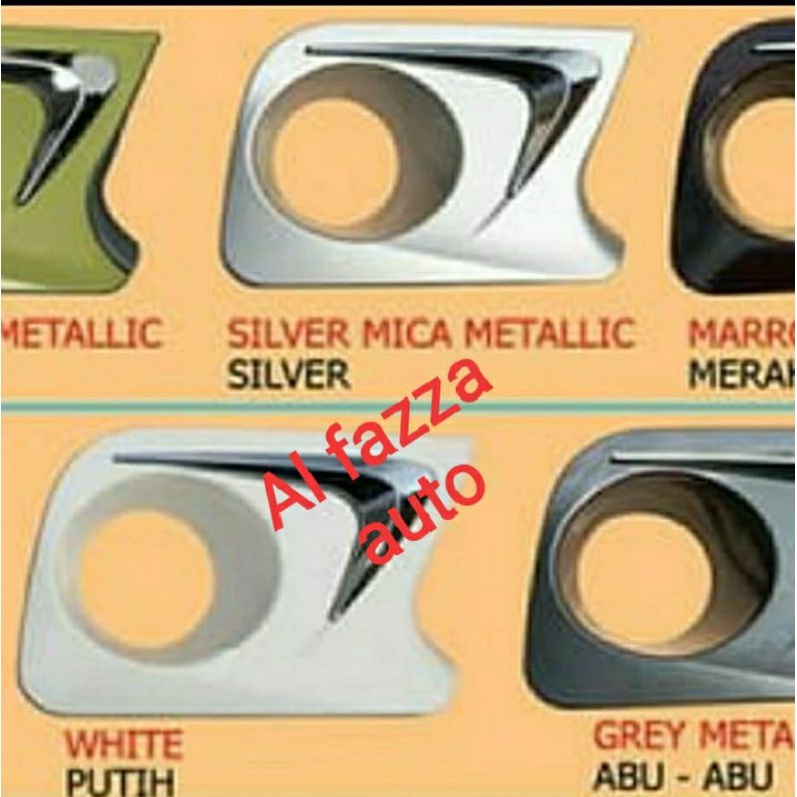 garnish/ring foglamp all new avanza 2012-2013