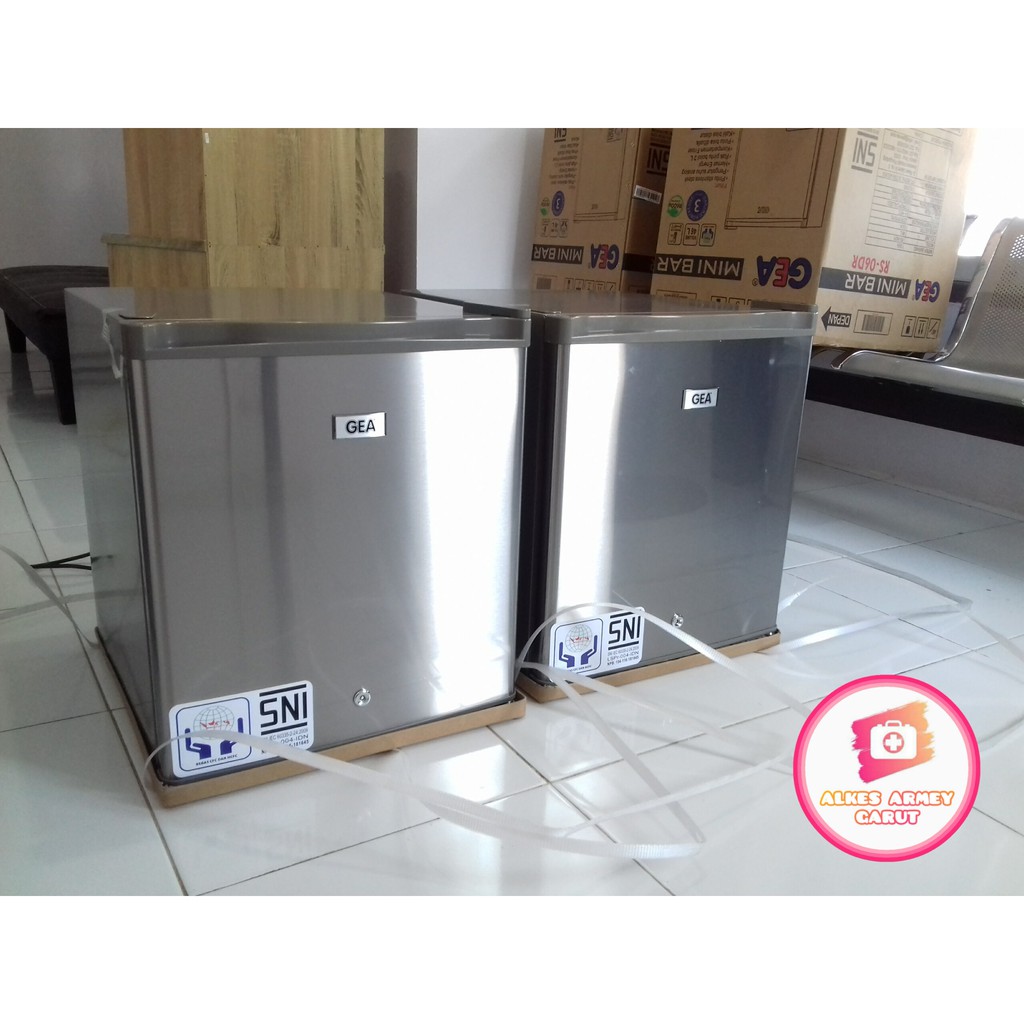 Kulkas Vaksin Merk Gea Mini Bar Rs 06dr Garut Shopee Indonesia