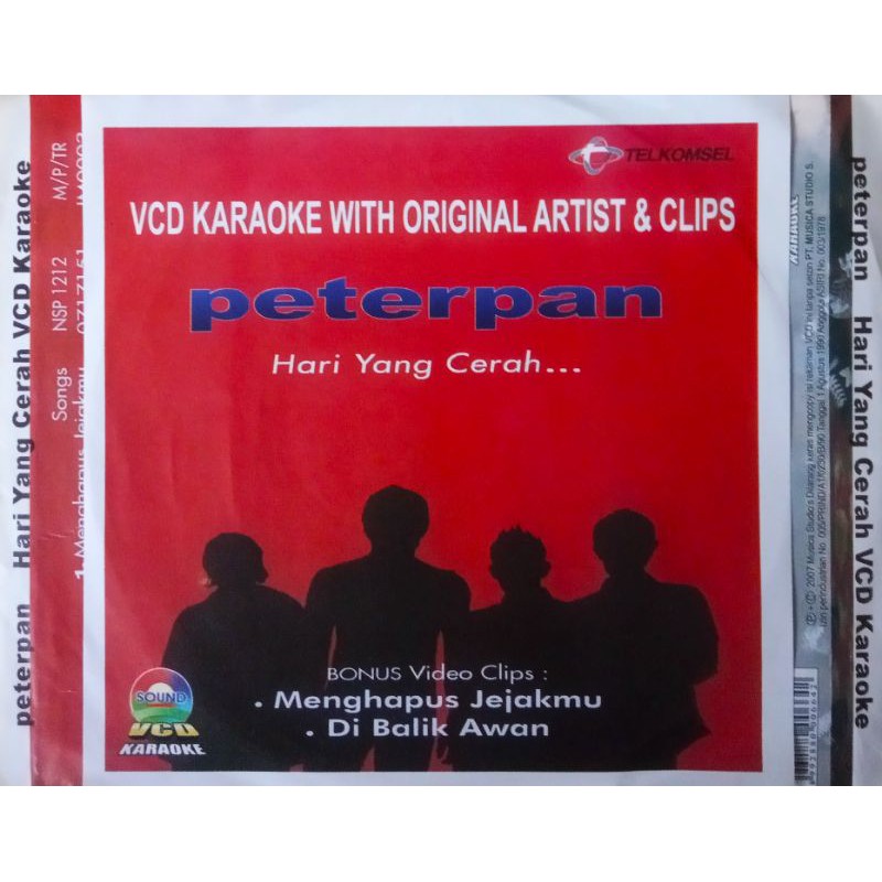 kasetkucollection peterpan Vcd Karaoke Album hari yang cerah