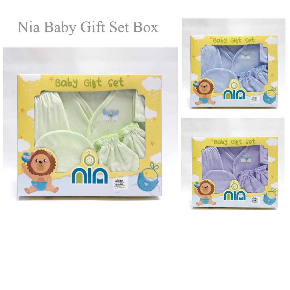 Promo !! BABY GIFT SET BAJU BAYI/BAJU BAYI SET NIA/ BABY SET GIFT BOX/KADO BAYI