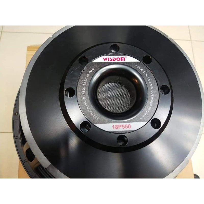 Komponen Speaker Badak Wisdom 18p550 Original Shopee Indonesia
