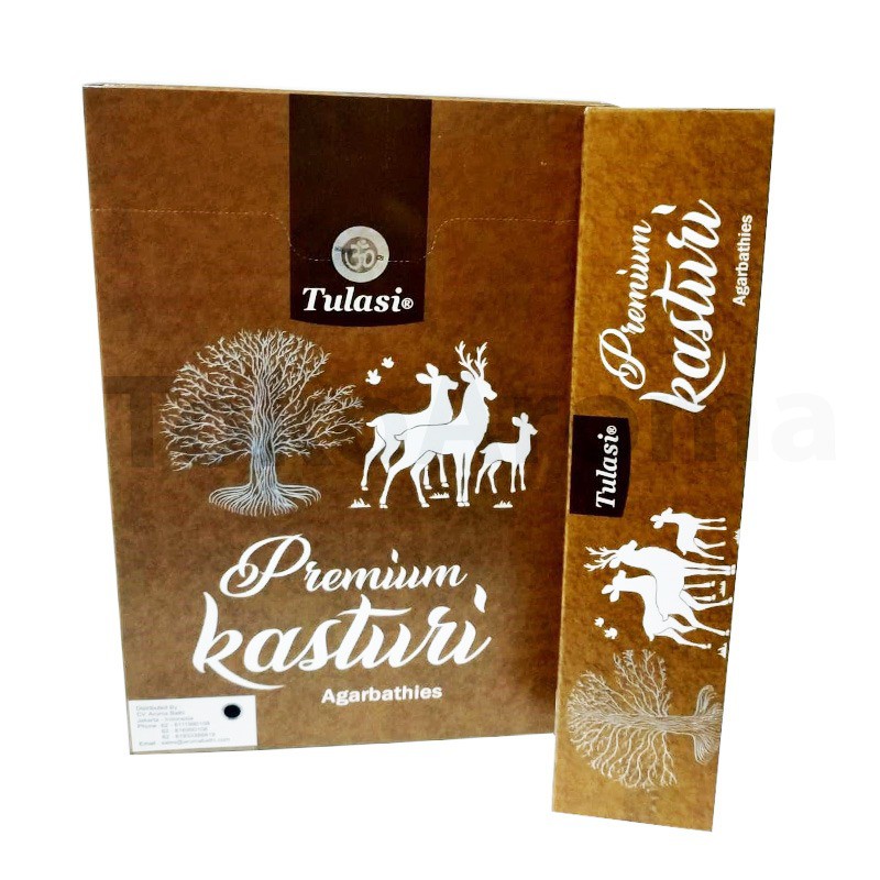 Dupa India (Aromaterapi) Recta - Tulasi Premium Kasturi