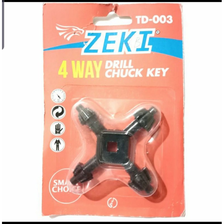Kunci Kepala Bor 4 Sisi - Kunci Kepala Bor 4 Sisi Zeki Universal