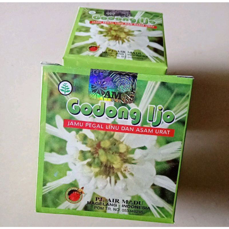 Godong ijo jamu pegal linu/asam urat