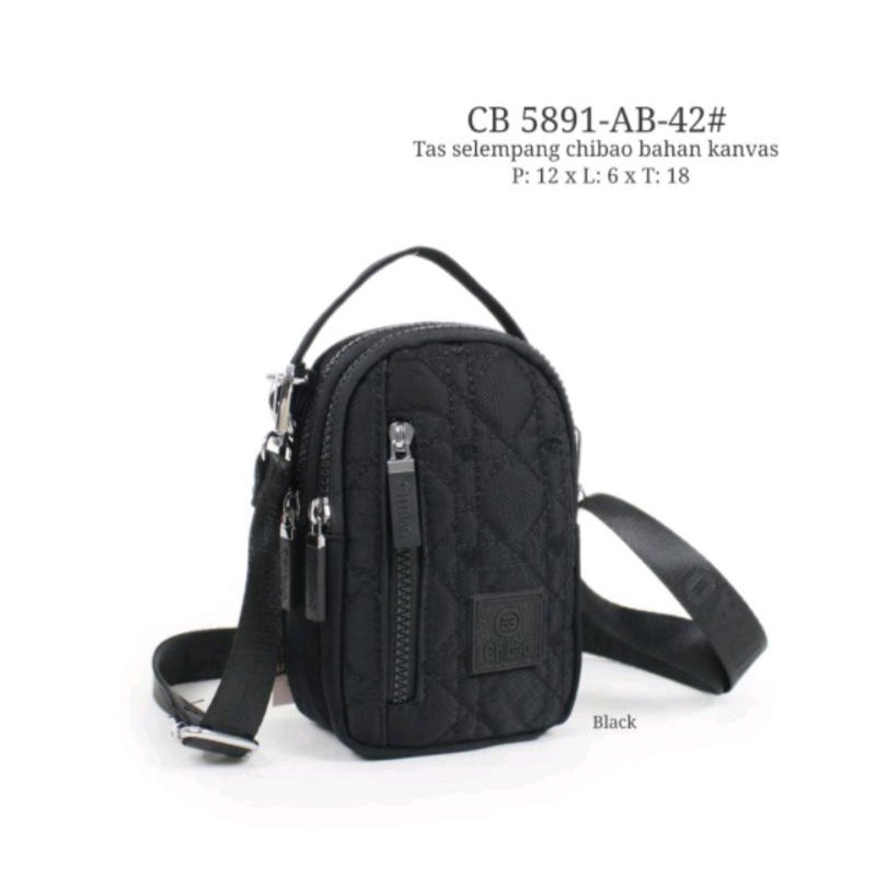 TAS SELEMPANG MINI / TAS HP WANITA IMPORT MERK CHIBAO ORI 5891AB