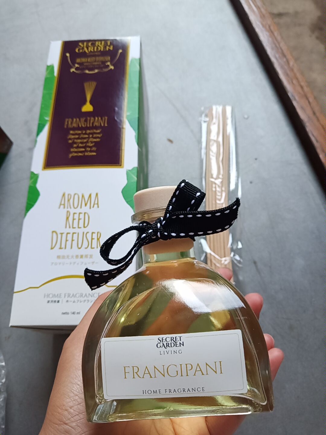 Secret Garden Aroma Reed Diffuser Frangipani 140ml