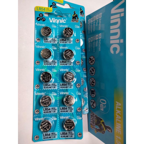 Batrai Jam Vinnic LR54/L1131F//Batre Jam Tangan Vinnic