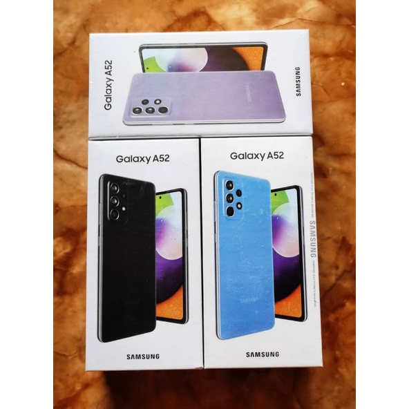 Samsung Galaxy A52 ram 8/256 baru segel garansi resmi sein