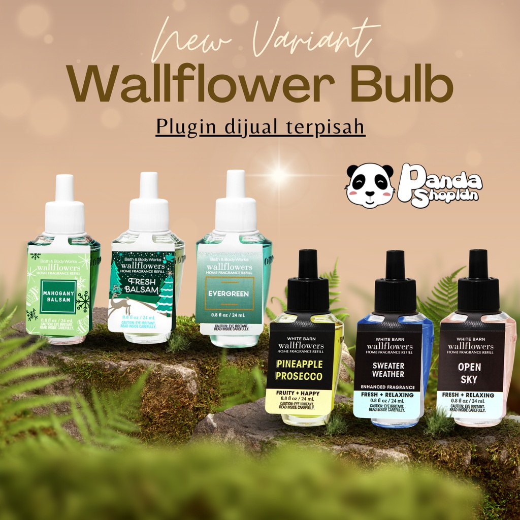 BBW Wallflower Bulbs Refill NEW