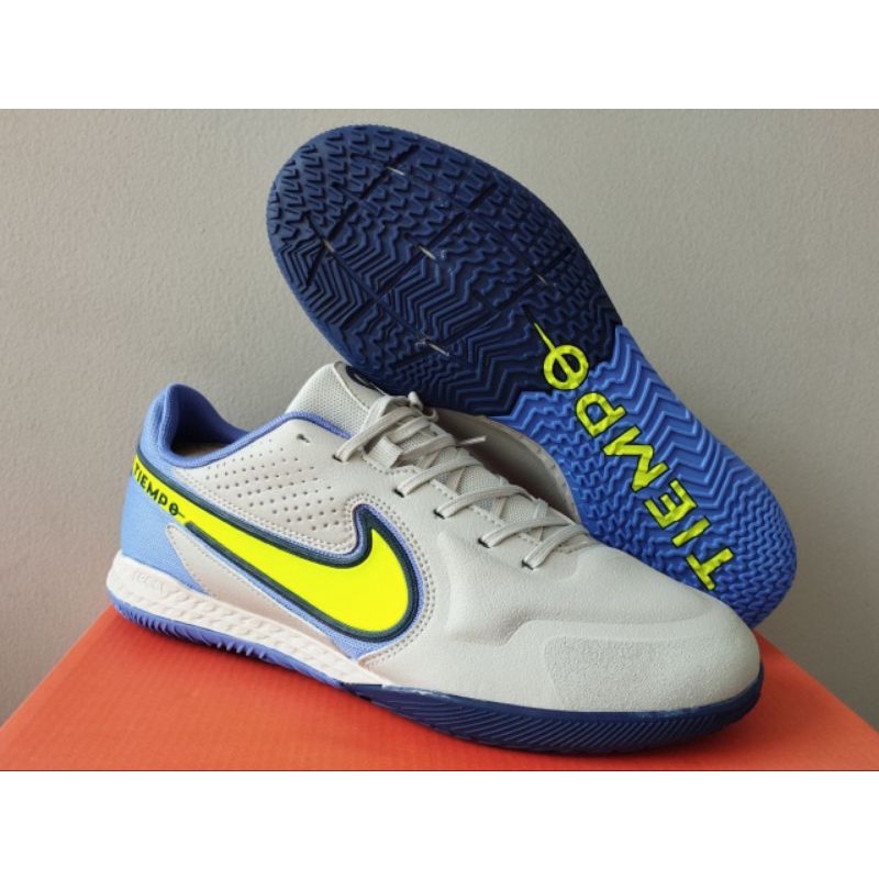 Sepatu Futsal Tiempo Legend9 White Blue ic-sepatu futsal-sepatu futsal-futsal