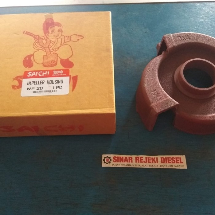 Impeller Housing Rumah Tutup Impeller Pompa Alkon WP20 2 Inchi gz