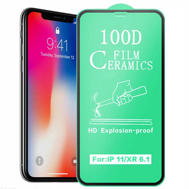 2pcs Pelindung Layar Tempered Glass Hd 100d Untuk Iphone 11 / 12 Pro Max Mini 7 / 8 Plus / X / Xs Max / Xr / Se 2020