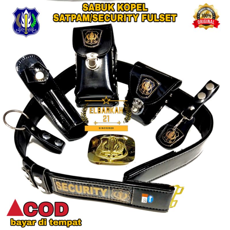 SABUK KOPEL SATPAM/SECURITY FULSET / KOPEL SATPAM / KOPEL SECURITY TERBARU