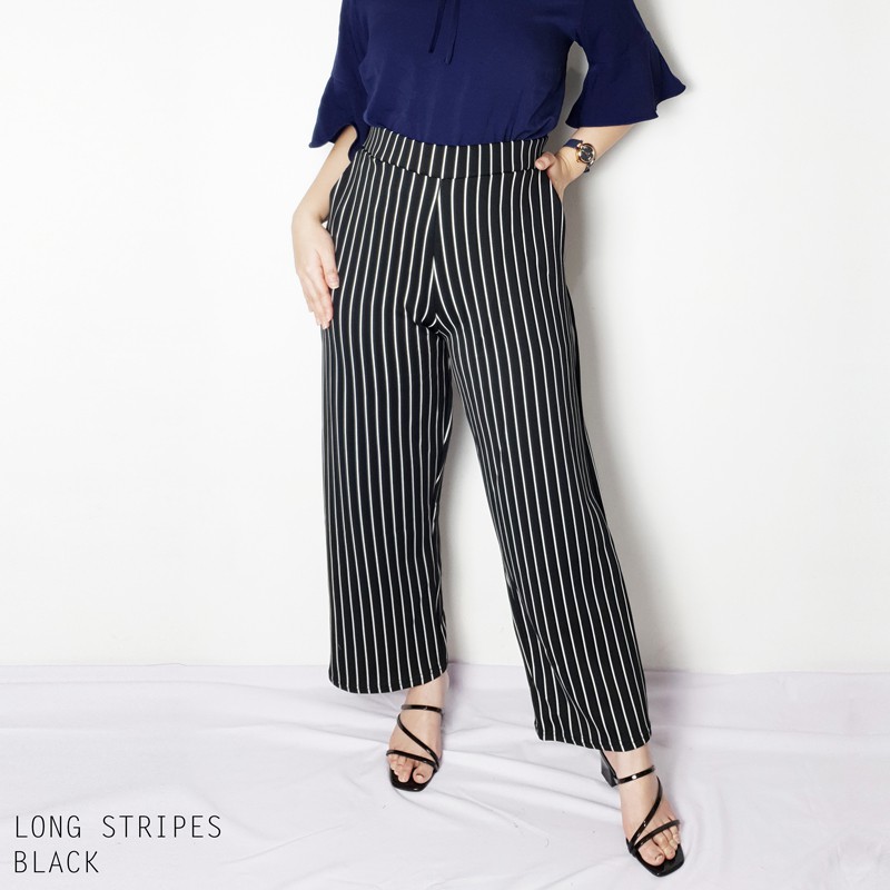 LONG STRIPES CULLOTE  - BAWAHAN KULOT MODERN CELANA