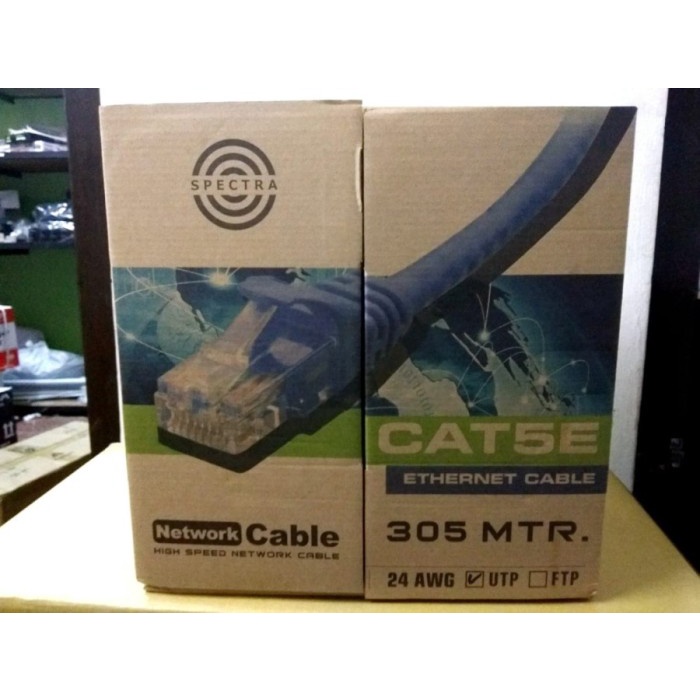 SPECTRA CAT5E KABEL LAN UTP ETHERNET